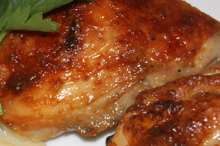 Курица запечённая в горчично-сметанном соусе: шаг 4