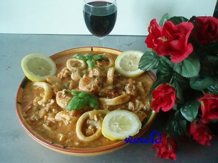Zarzuela знойная с морепродуктами: шаг 8