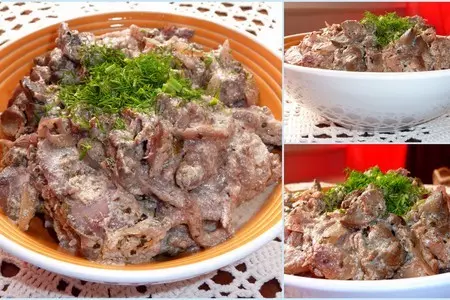 Куриная печень в sangria с копчёной ноткой: шаг 2