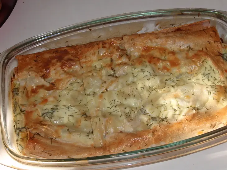 Пирожок вкуснющий( по мотивам болгарской банницы): шаг 6