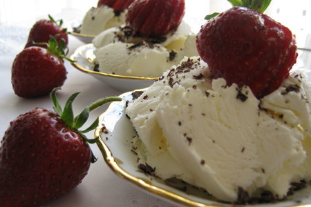 Мороженое,пломбир,десерт!  (два варианта): шаг 5