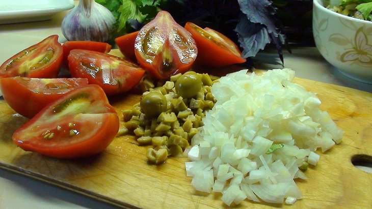 Овощное рагу в домашнем слоёном тесте. пирог с тушёными овощами.: шаг 9