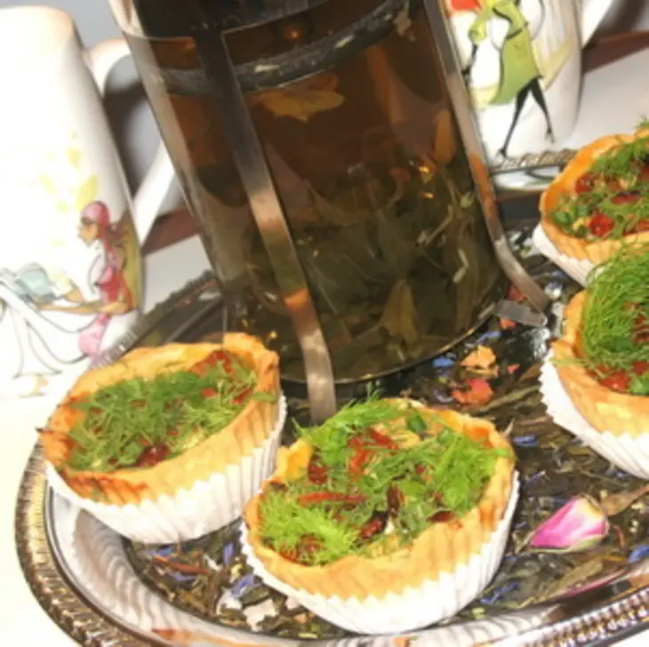 Мини киши с козьим сыром! дуэль!!!: шаг 10