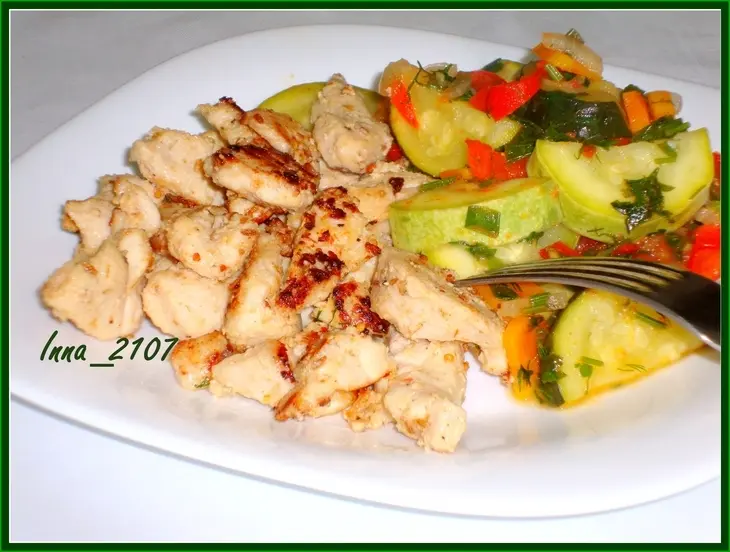 Куриная грудка по мотивам турецкой кухни: шаг 5