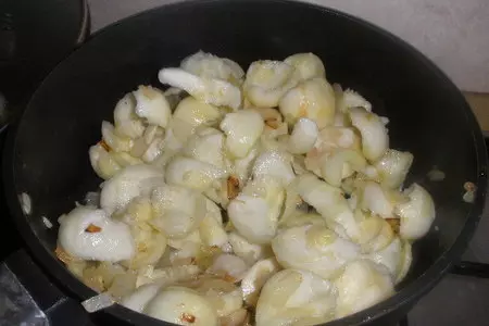Кабачки, фаршированные перловкой: шаг 2