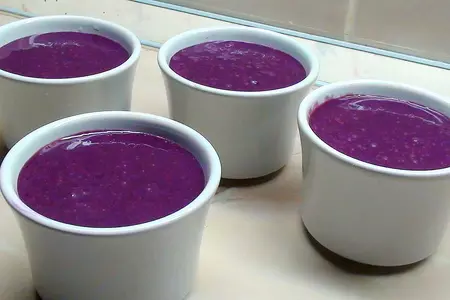 Суфле из садовых ягод со сгущённым молоком. летний десерт!: шаг 7