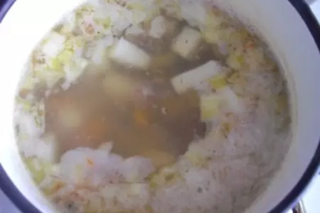 Зеленый борщ по-донбасски.: шаг 1
