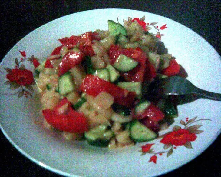 Постный картофельный салат с разными горчичными заправками: шаг 1