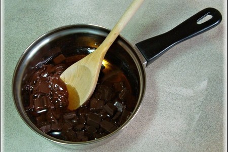 Шоколадная нуга с миндалём, фундуком и инжиром.: шаг 5