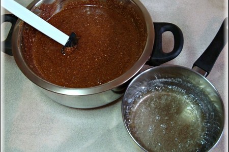 Шоколадная нуга с миндалём, фундуком и инжиром.: шаг 10