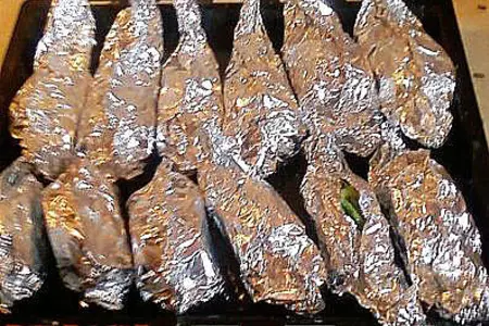 Рыба с вкусным соусом: шаг 1