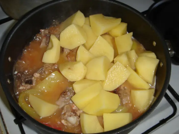 Курица с горохом нут: шаг 4