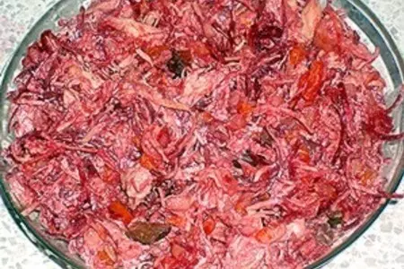 Овощной салат с курицей: шаг 4
