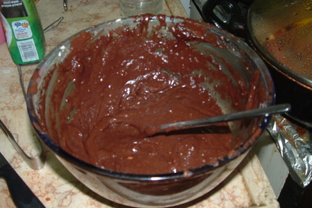 Воздушный шоколадный пирог/мафинс: шаг 1