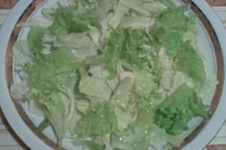 Салат из остатков застолья 1: шаг 1