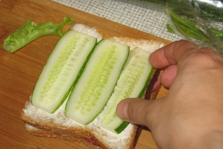 Супер-бутерброд: шаг 3