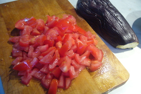 Баклажаново-томатный мусс с креветками или баклажанная икра в гламуре: шаг 2