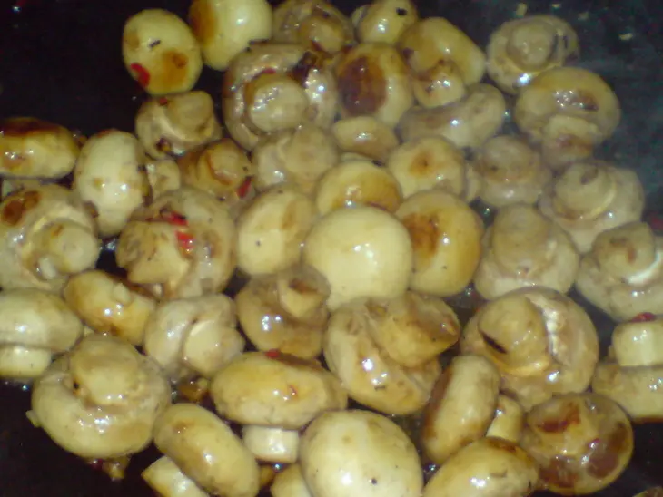 Antipasti   с шампиньонами и сушёными помидорами: шаг 3