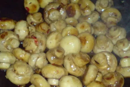 Antipasti   с шампиньонами и сушёными помидорами: шаг 3