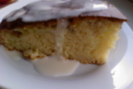 Яблочно-йогуртовый пирог с персиковым ароматом.: шаг 7