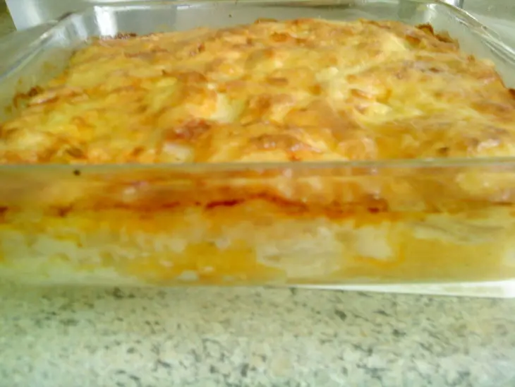 Запеканка нежная с кольраби и хамоном :) дуэль: шаг 6