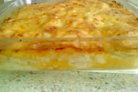 Запеканка нежная с кольраби и хамоном :) дуэль: шаг 6