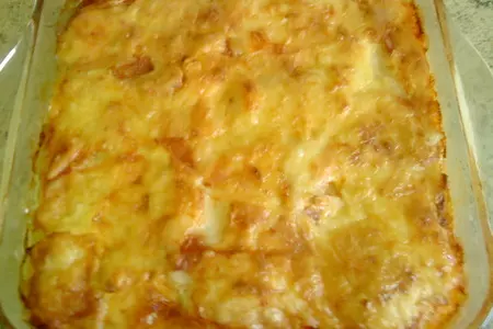 Запеканка нежная с кольраби и хамоном :) дуэль: шаг 7