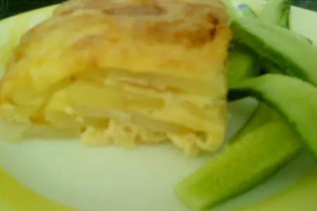 Запеканка нежная с кольраби и хамоном :) дуэль: шаг 10
