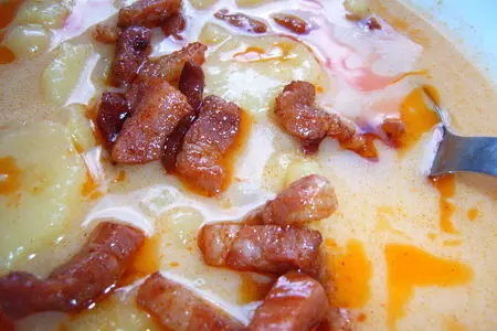 Традиционный венгерский картофельный фезелек: шаг 7