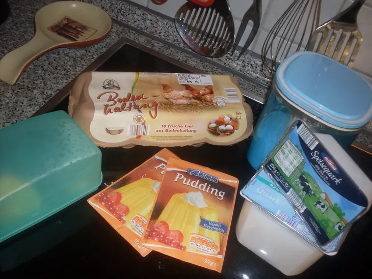 Дуэль.......творожный пирог-ванильное облачко-: шаг 1