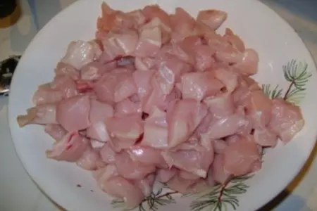 Курица тушёная с помидорами и рисом: шаг 2