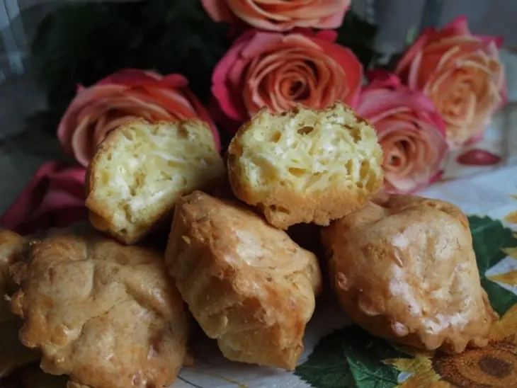 Кексы с плавленными сырками: шаг 5