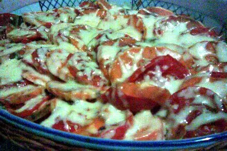 Бататы и томаты, запеченные с сыром: шаг 5