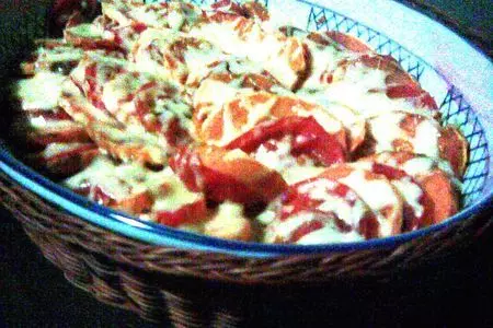 Бататы и томаты, запеченные с сыром: шаг 7