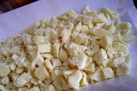 Маффины с белым шоколадом и черникой: шаг 4