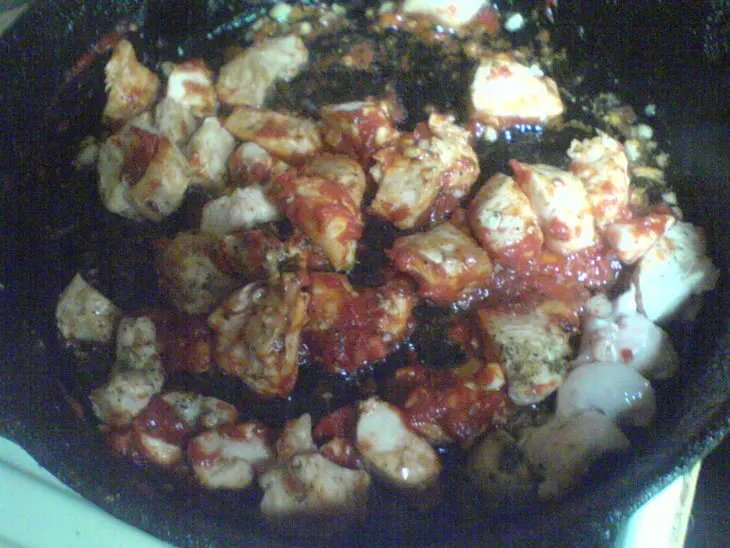 Паста red hot chili: шаг 4