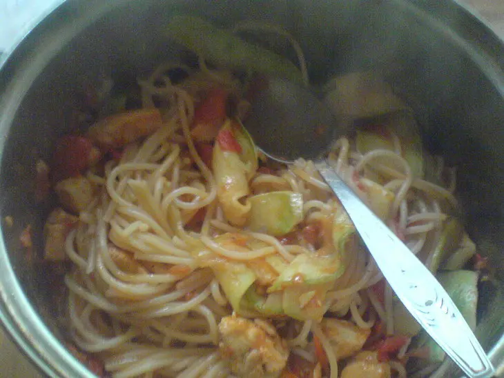Паста red hot chili: шаг 8