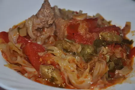 Мясное рагу "пальчики оближешь": шаг 6