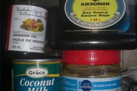 Арахисовый соус для мяса и морепродуктов, и маринад для креветок на барбекю.: шаг 1