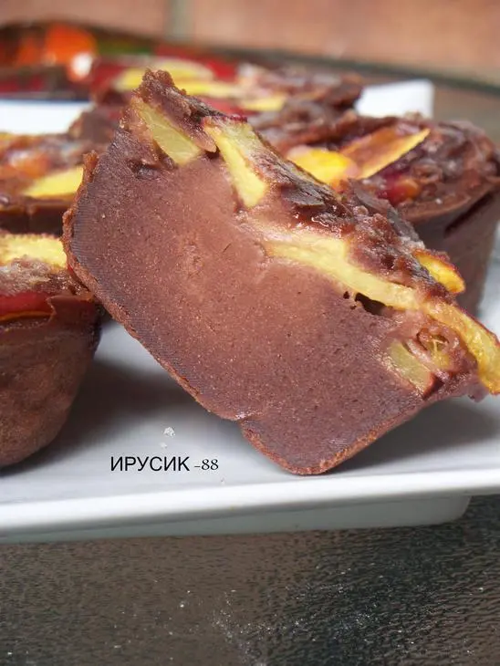 Маффины  на рисовой муке.дуэль.: шаг 11