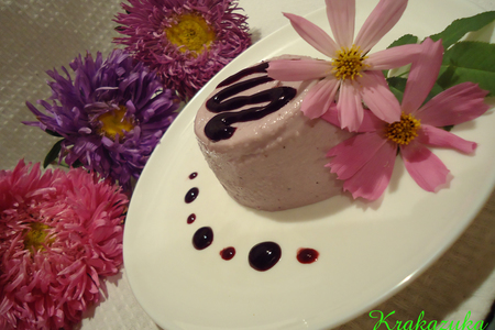 Черничный десерт «нежность» - подарок чудесному человечку laralaram: шаг 1