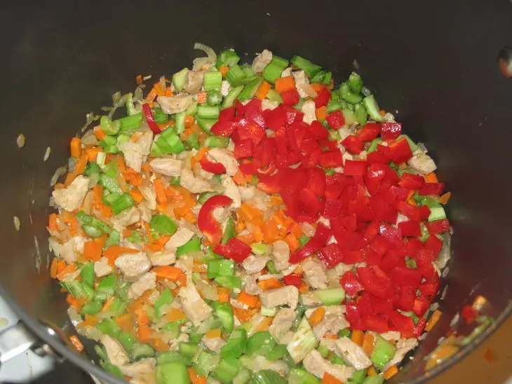 Минестроне суп / minestrone /: шаг 5