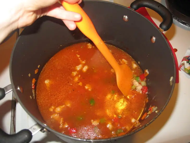 Минестроне суп / minestrone /: шаг 9