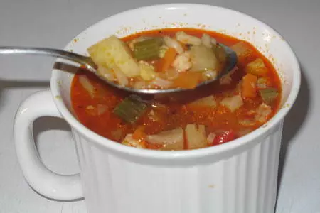 Минестроне суп / minestrone /: шаг 11