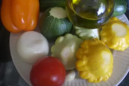Пряные закусочные маффины из цукинни: шаг 1