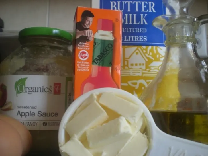 Пряные закусочные маффины из цукинни: шаг 3