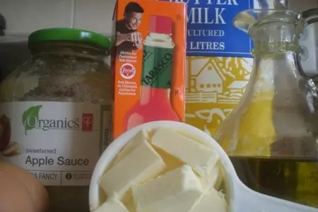 Пряные закусочные маффины из цукинни: шаг 3