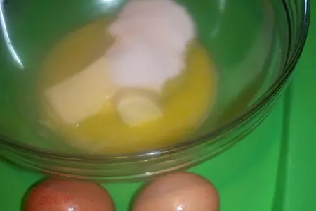Печенье  кокосовое с орехами и манго: шаг 1