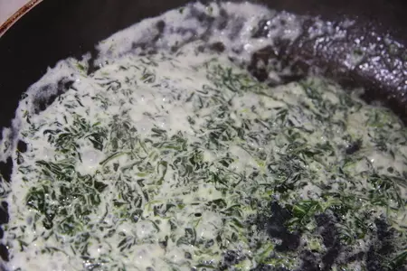 Картофельные сердца с начинкой из шпината:): шаг 4