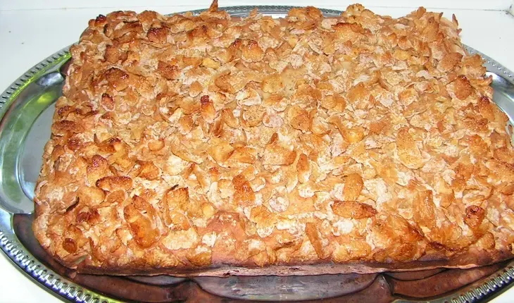 Банановый пирог в кукурузной шубке: шаг 2